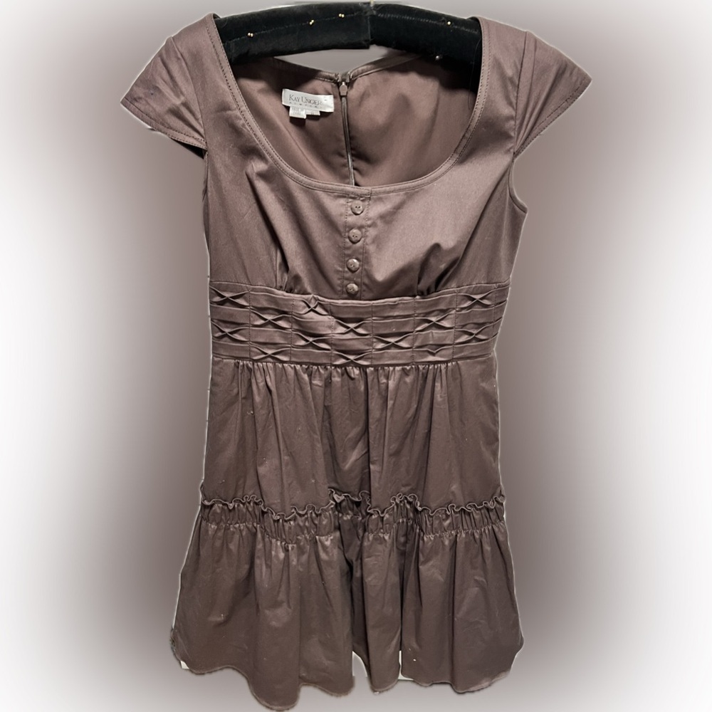vintage fit-and-flare fairycore lolita dress